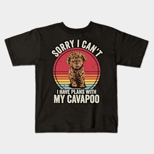 Funny Cavapoo Quote Cute Cavapoo Saying Kids T-Shirt